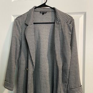 Checkered blazer
